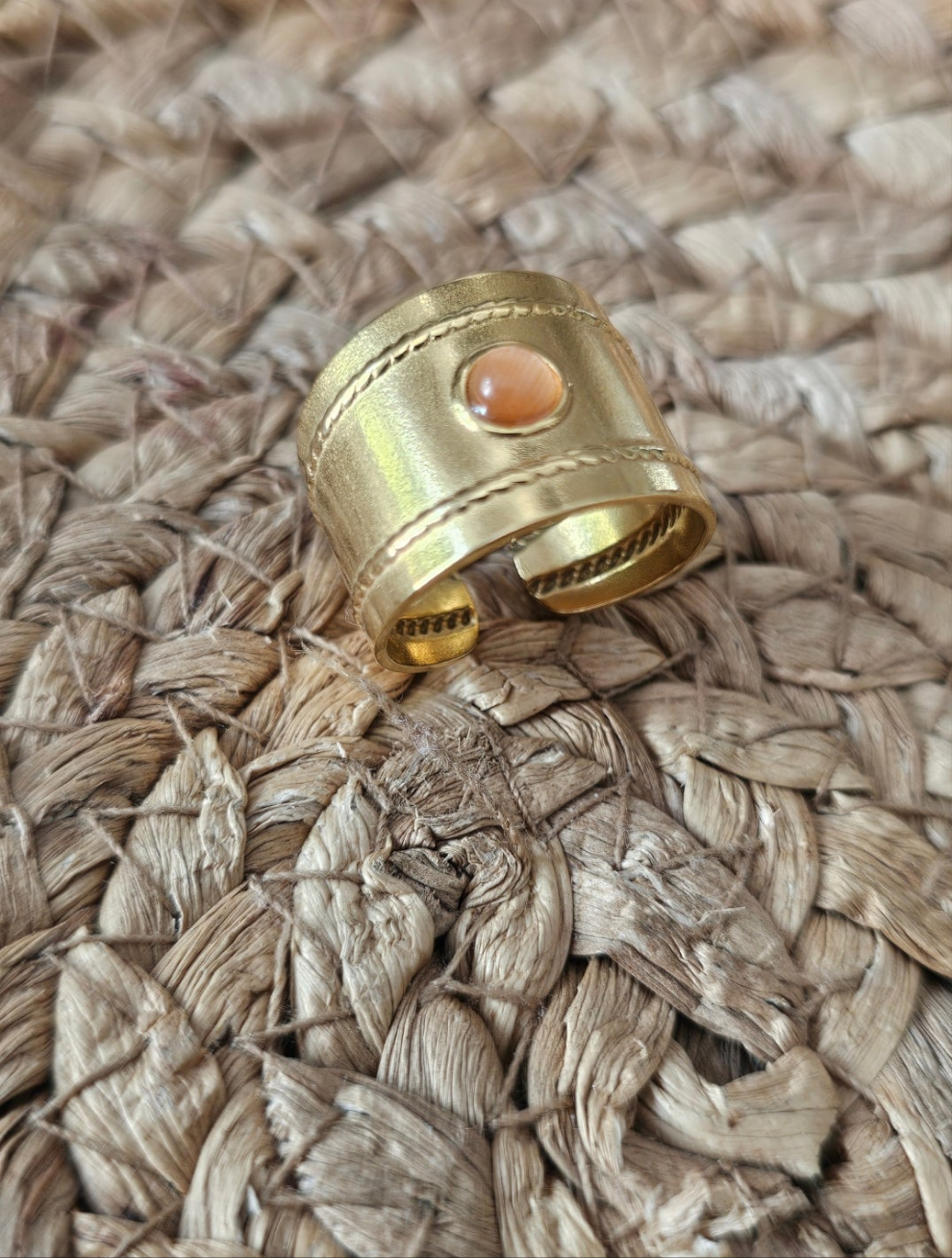 Bague ajustable Ojani