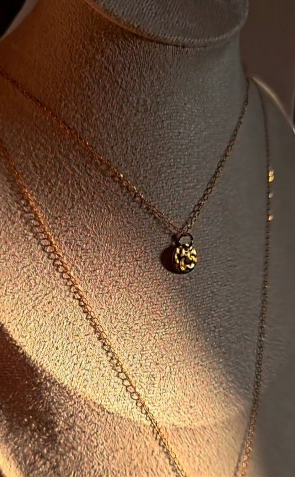 Sautoir double collier Azaléa