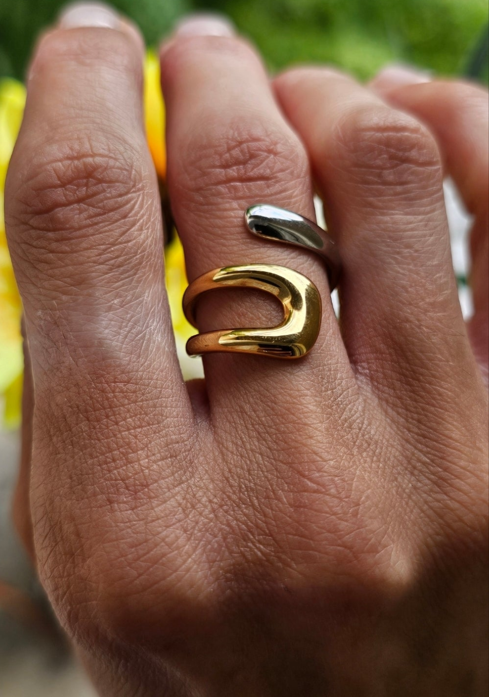 Bague Ajustable Lys