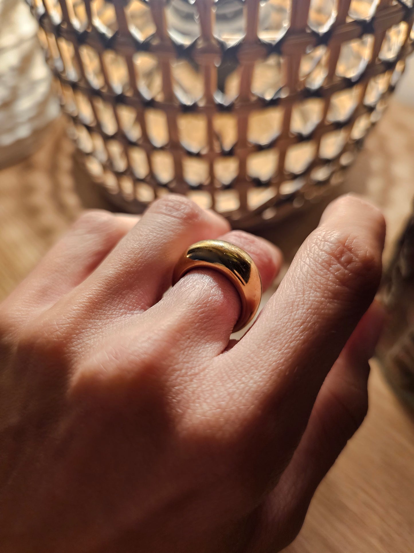 Bague Yara doré