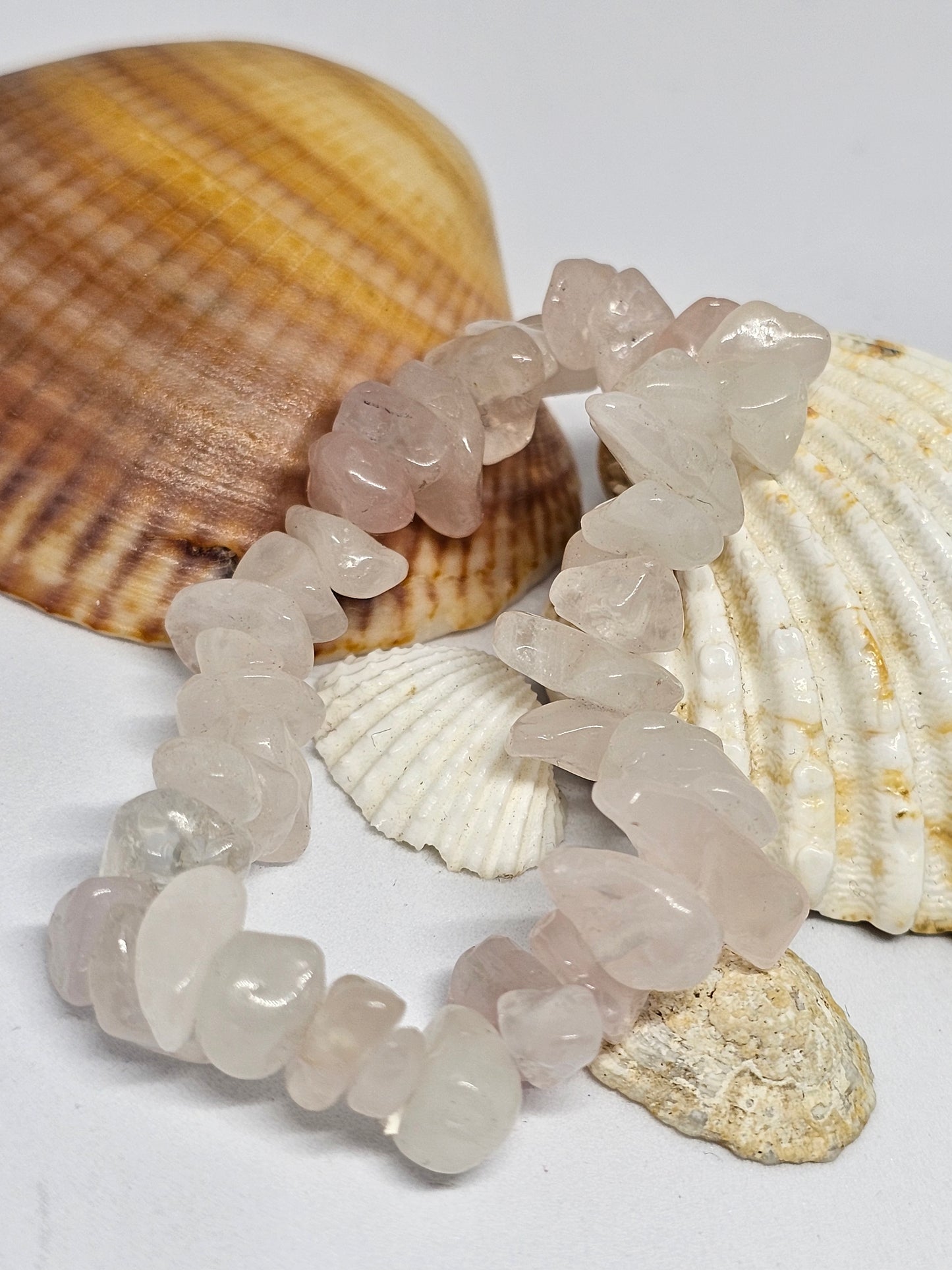 Bracelet en Quartz Rose
