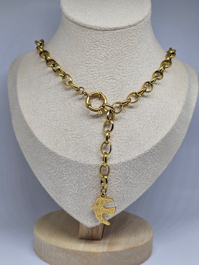 Collier cravate Layina