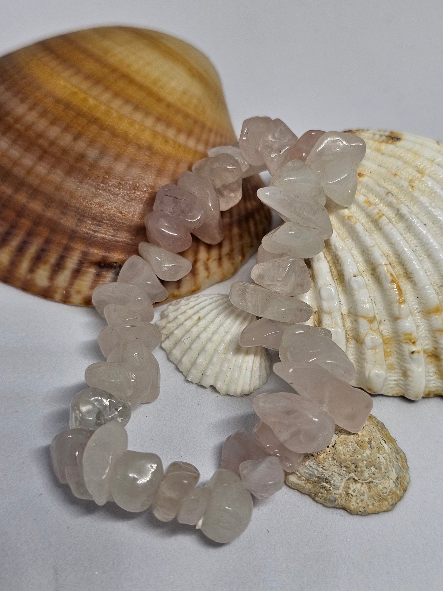 Bracelet en Quartz Rose